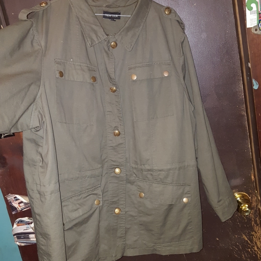 Army green jacket 3x